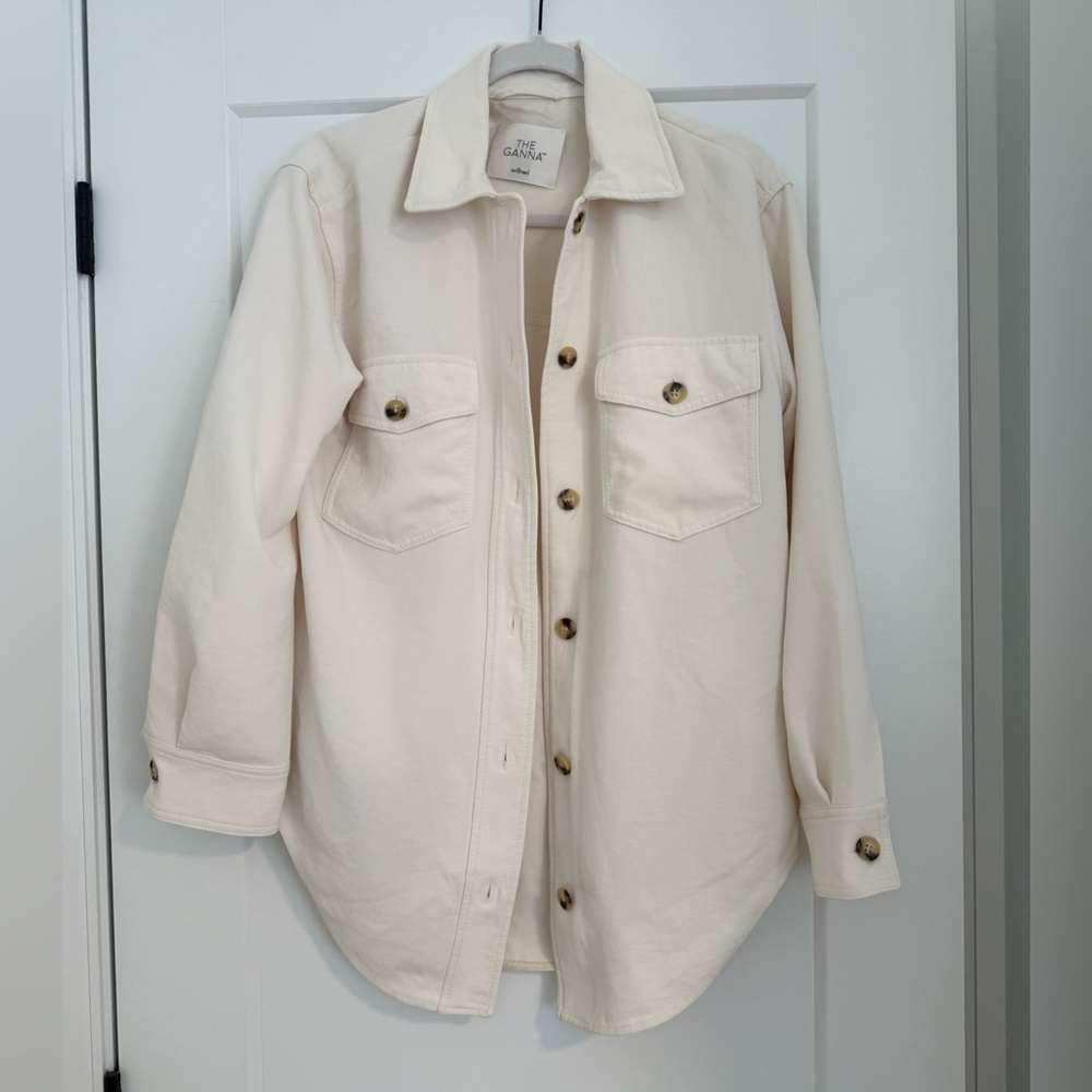 Wilfred GANNA Cream Button-Up Jacket